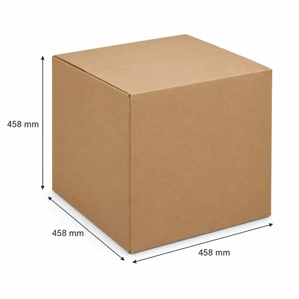 Cardboard boxes - 10 new flatpacked - Image 1