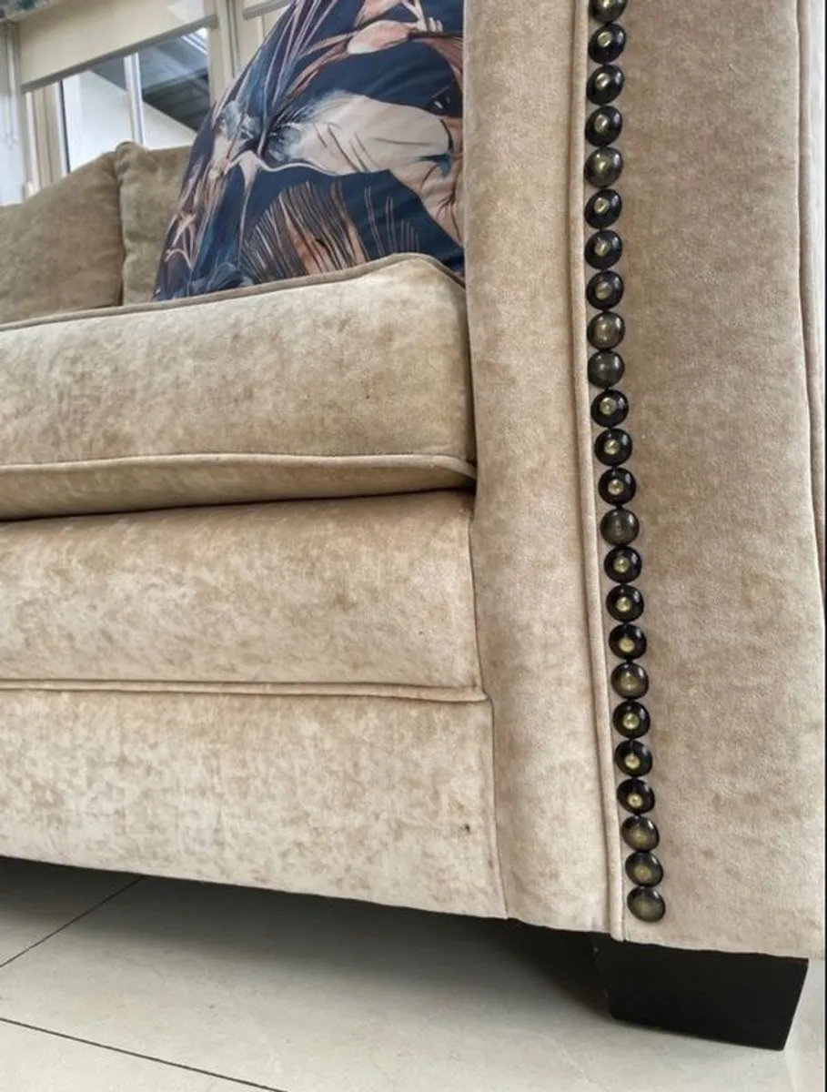 cream sofa - Image 2