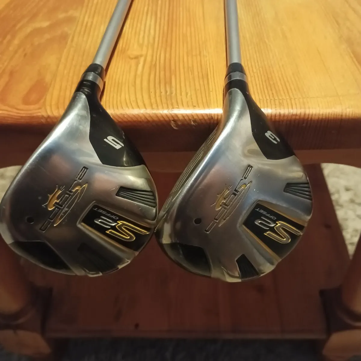 Cobra S2 3 and 5 wood (offset) - Image 1