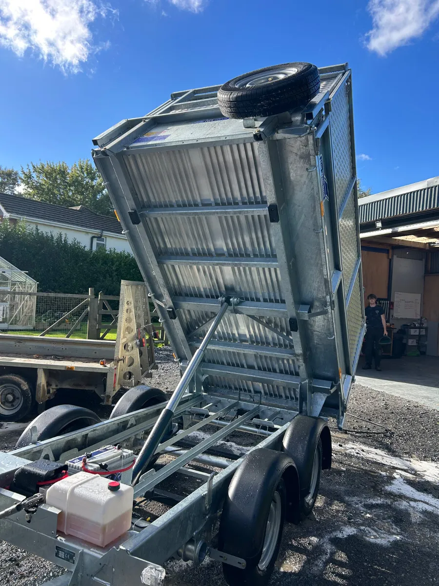 New Ifor Williams 8 ft Tipping Trailer - Image 2