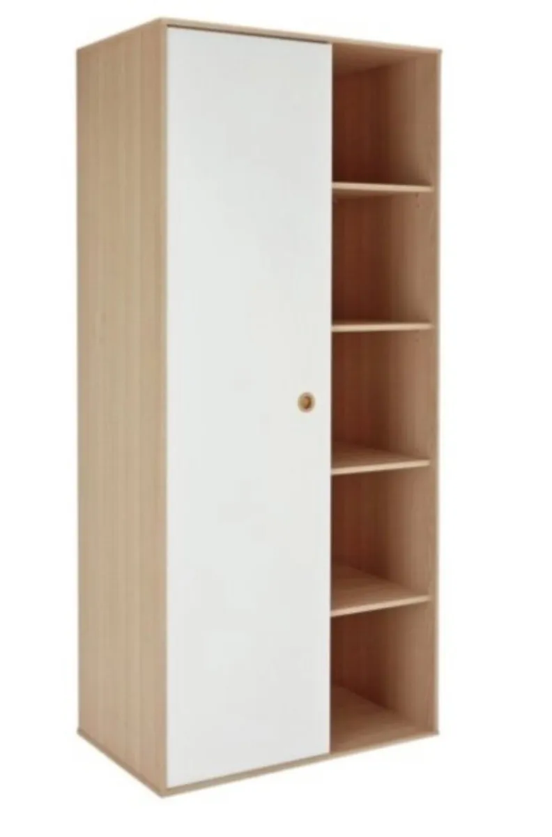 2 Habitat Children’s wardrobes with shelves - Image 1