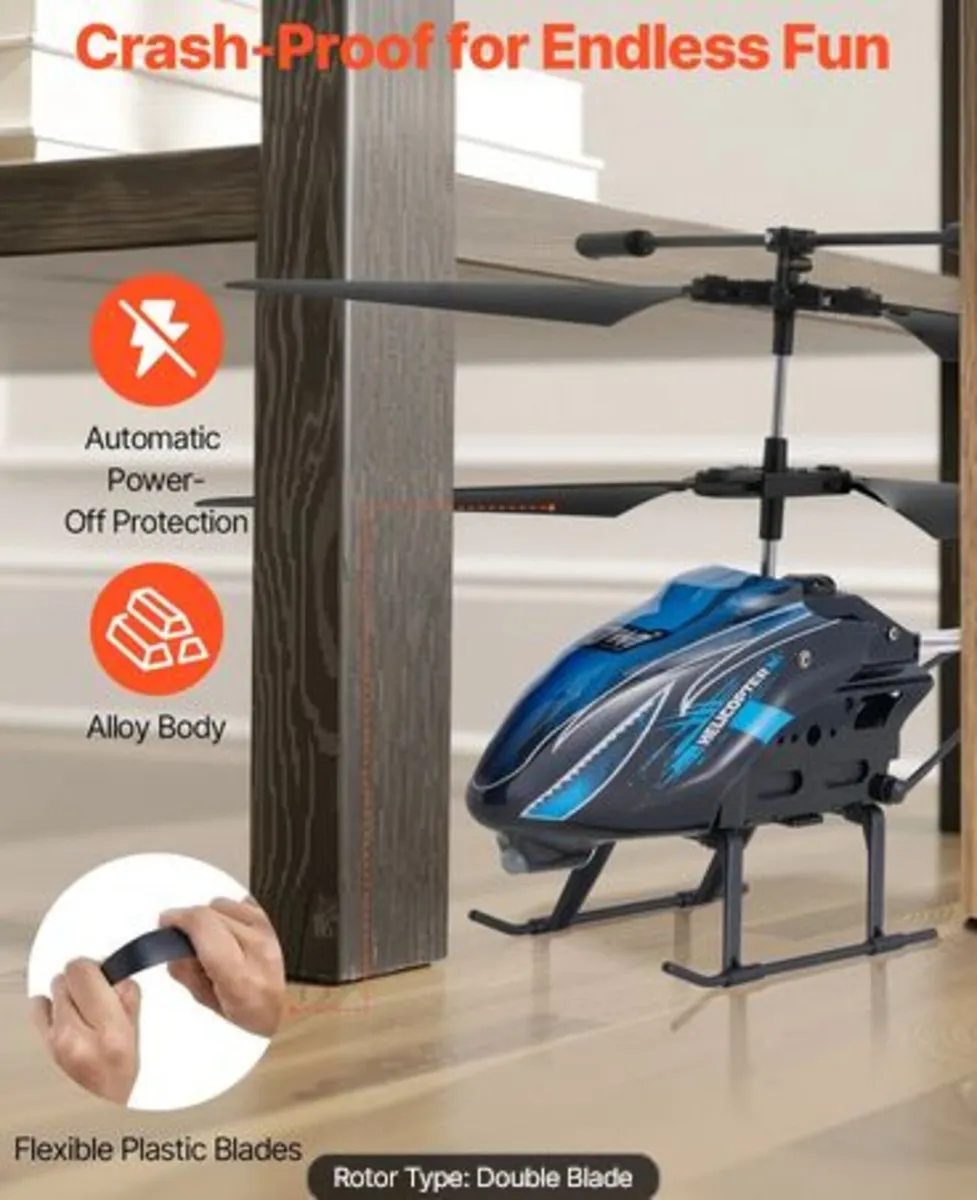 RC Helicopter,2.4GHz Flying Remote Control Helicop - Image 3