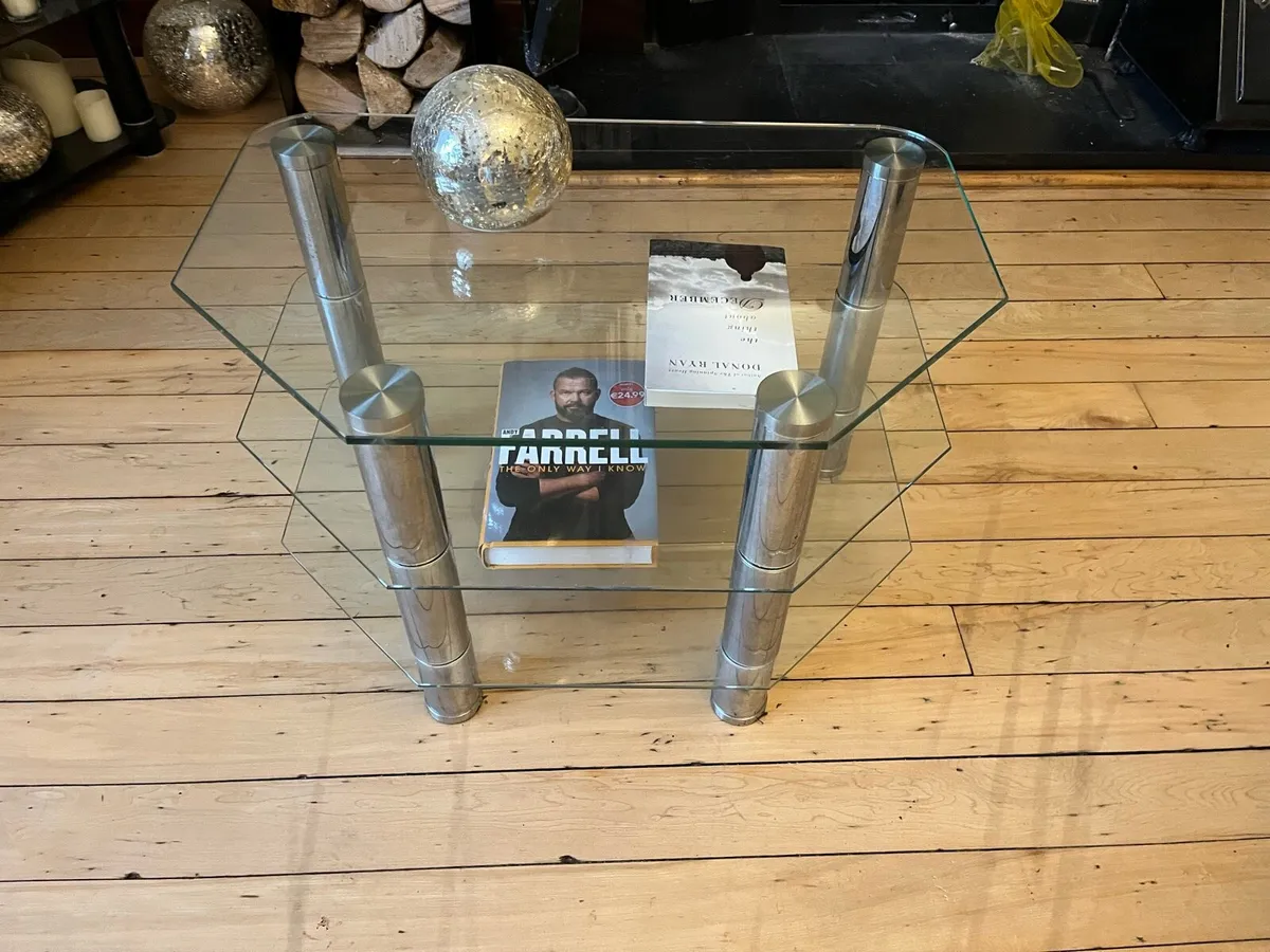 Sony Glass TV Stand - Image 2