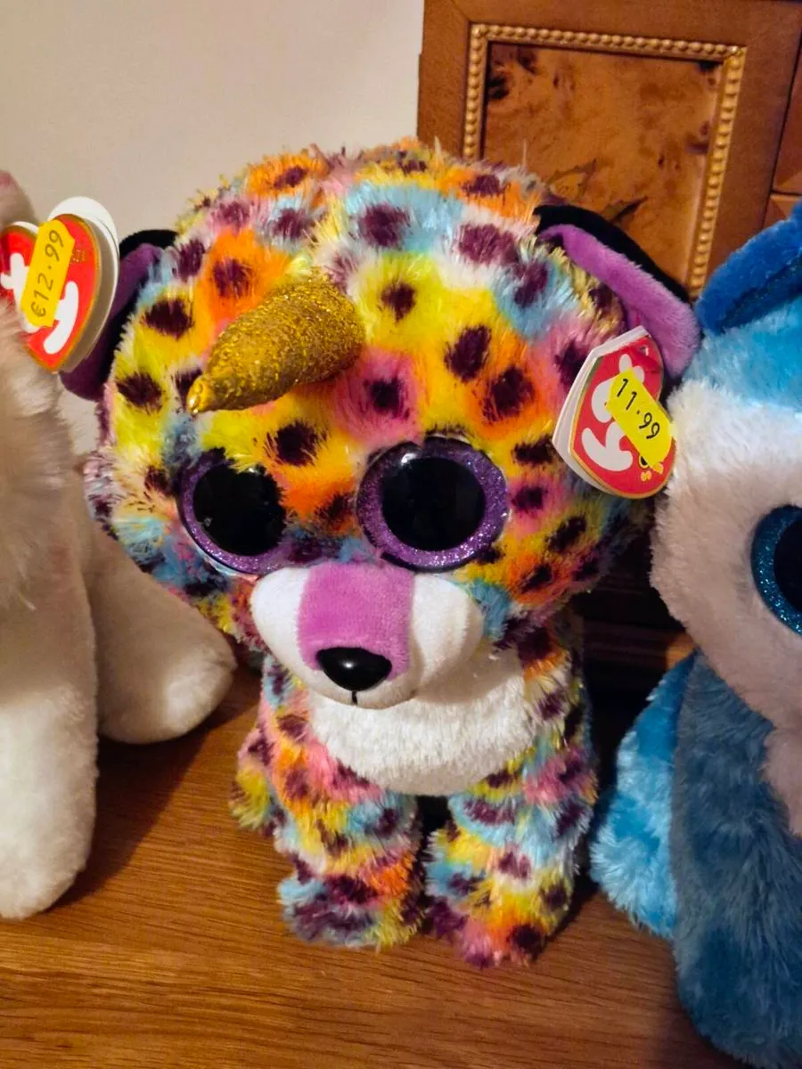 4 ORIGINAL TY BEANIE BOOS, 24CMS, - Image 2