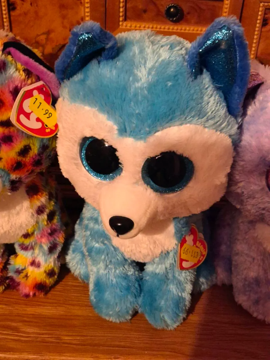 4 ORIGINAL TY BEANIE BOOS, 24CMS, - Image 4