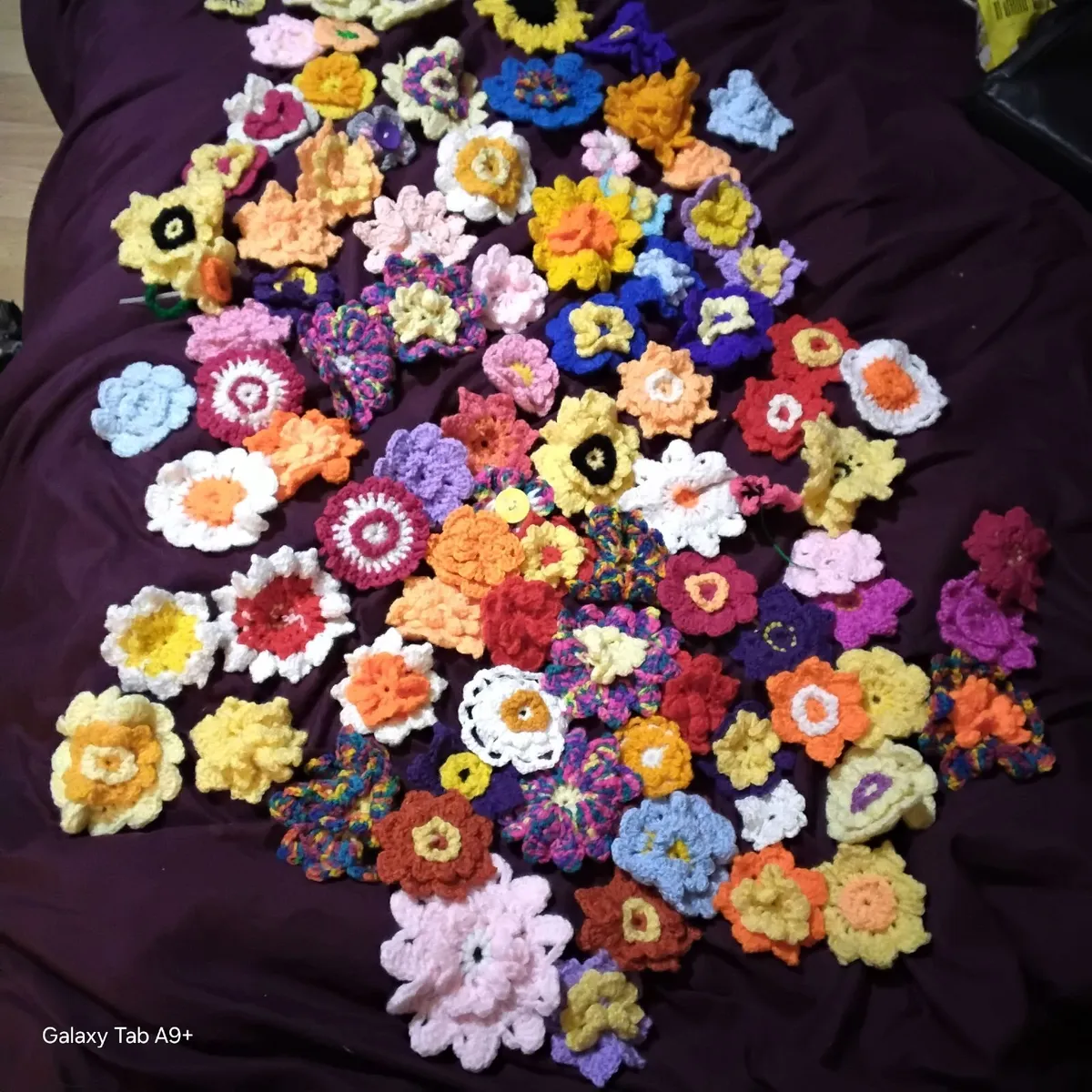 Crochet flowers
