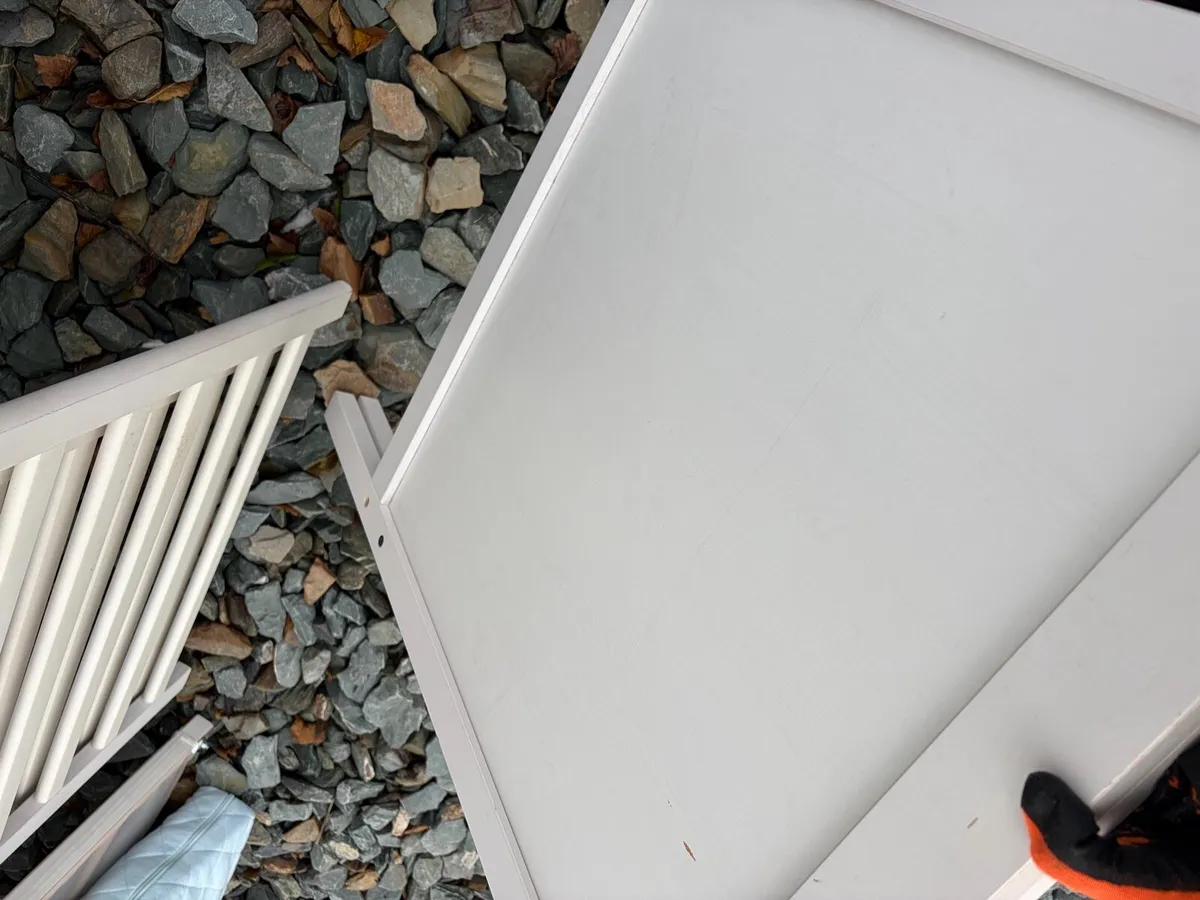 ikea cot bed frame + mattress €50 - Image 3