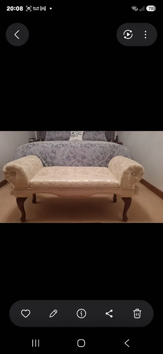 Bedroom Bench - Image 2