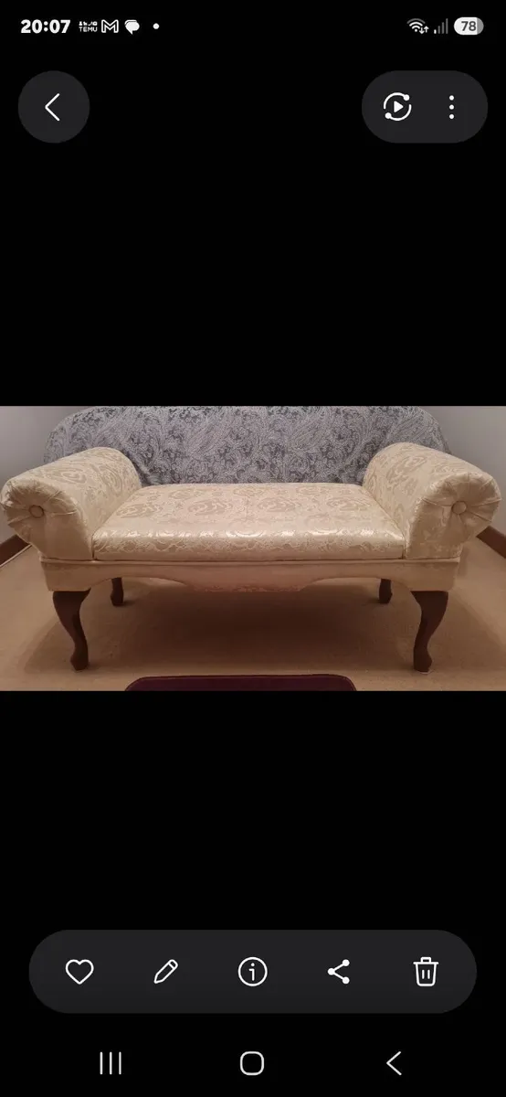 Bedroom Bench - Image 1
