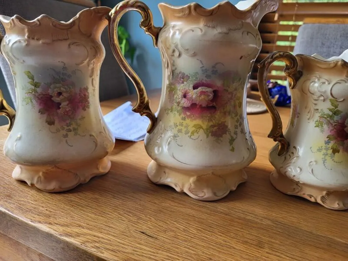Victorian Royal Devon  antique Jugs - Image 2