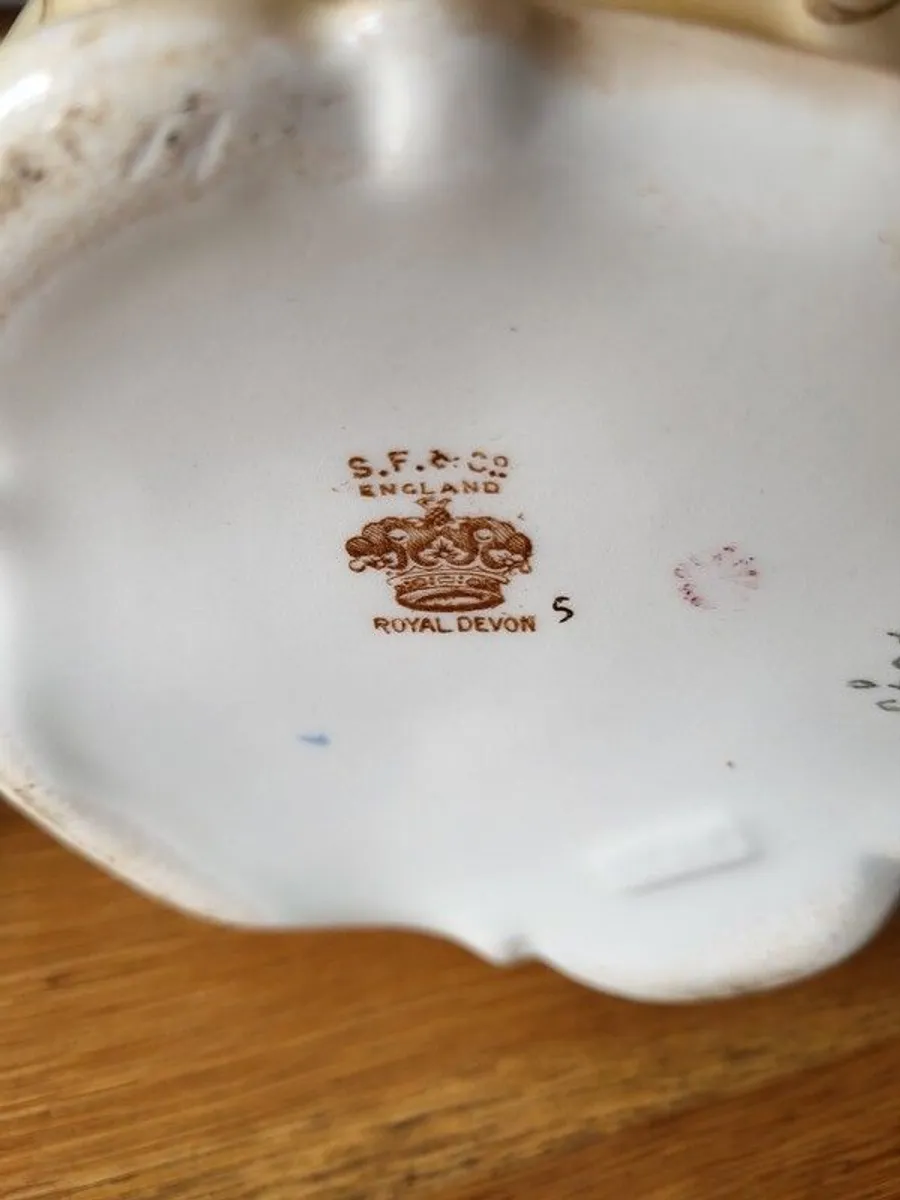 Victorian Royal Devon  antique Jugs - Image 3