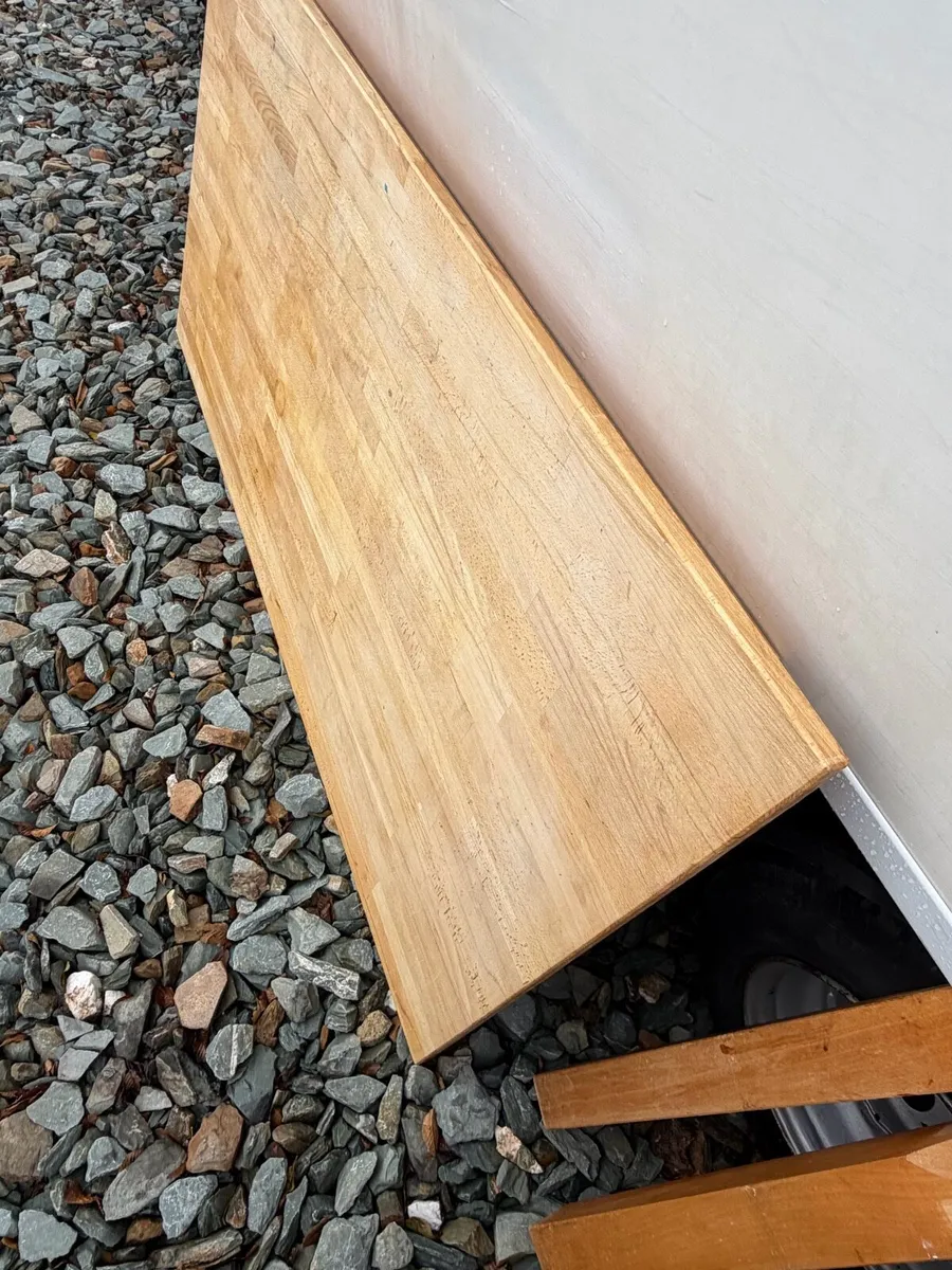 oak kitchen table - Image 4
