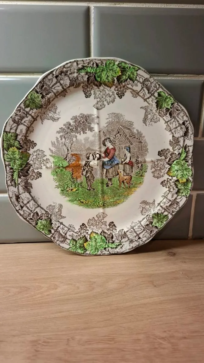 Vintage Copeland Spode Byron Series Plate Set - Image 3