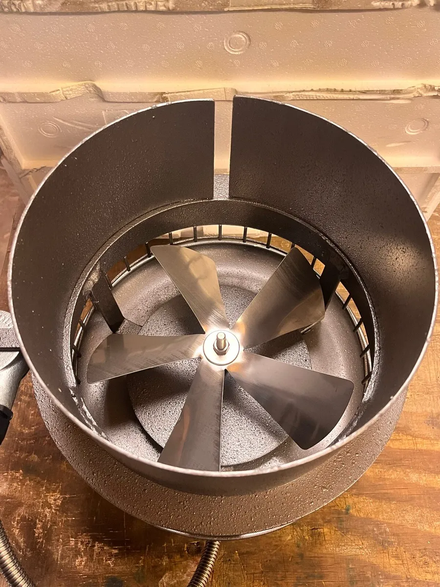 Electric Chimney Fan - down draught cowl - Image 1