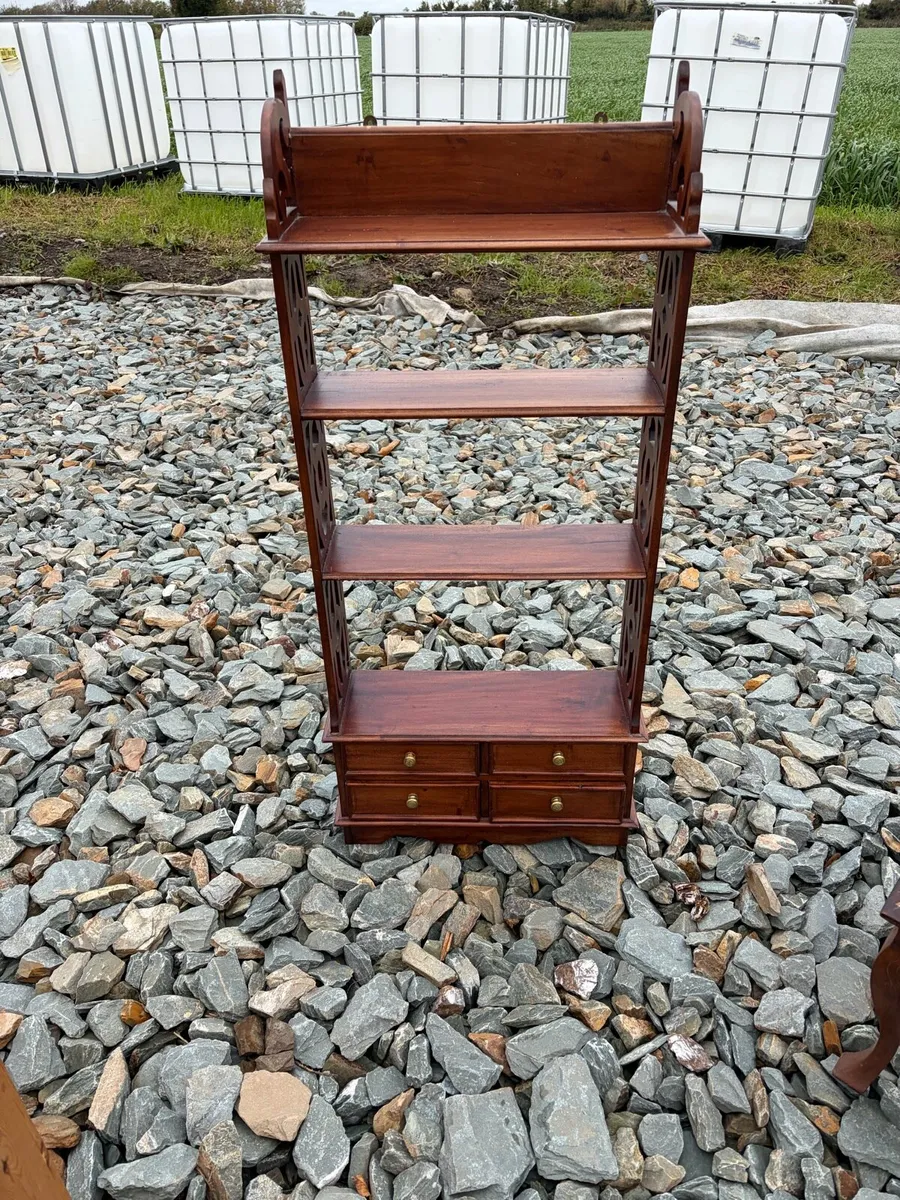 wooden book shelf / decor shelf - Image 3
