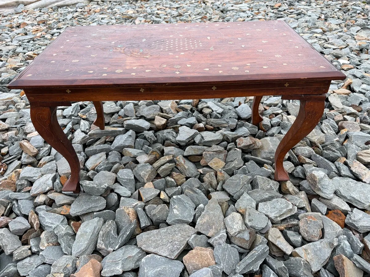 wooden coffee table / side table - Image 4