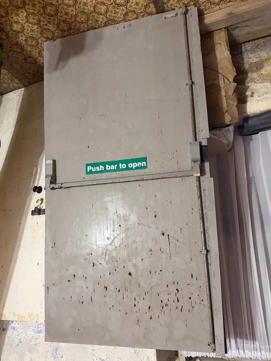 Insulated Steel Fire Double Doors - Image 2