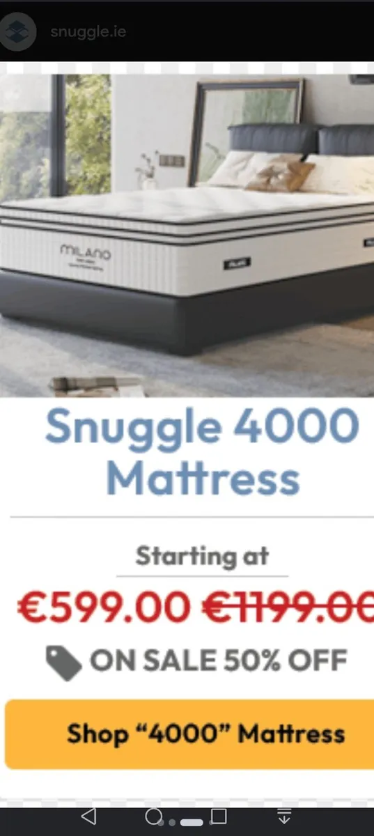 Millano mattress 4x6 - Image 2