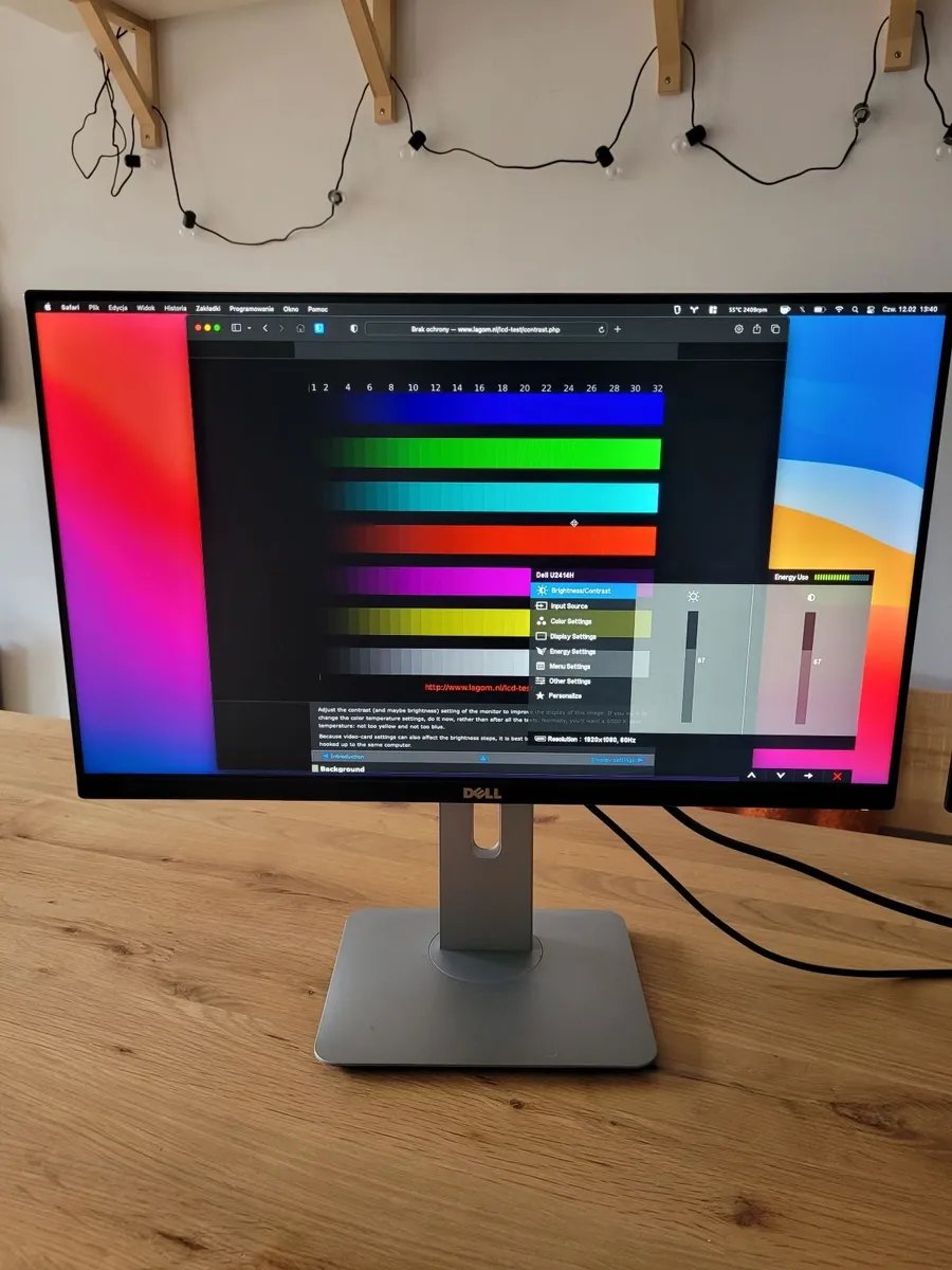 Dell U2414h monitor (2 of 2) - Image 1