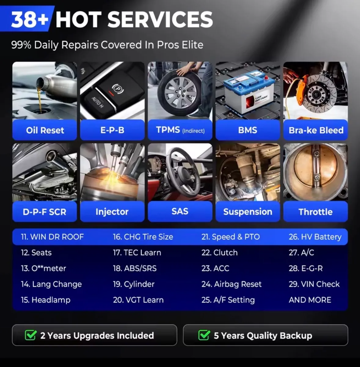 New LAUNCH X431 PROS ELITE OBD2 Diagnostic - Image 4