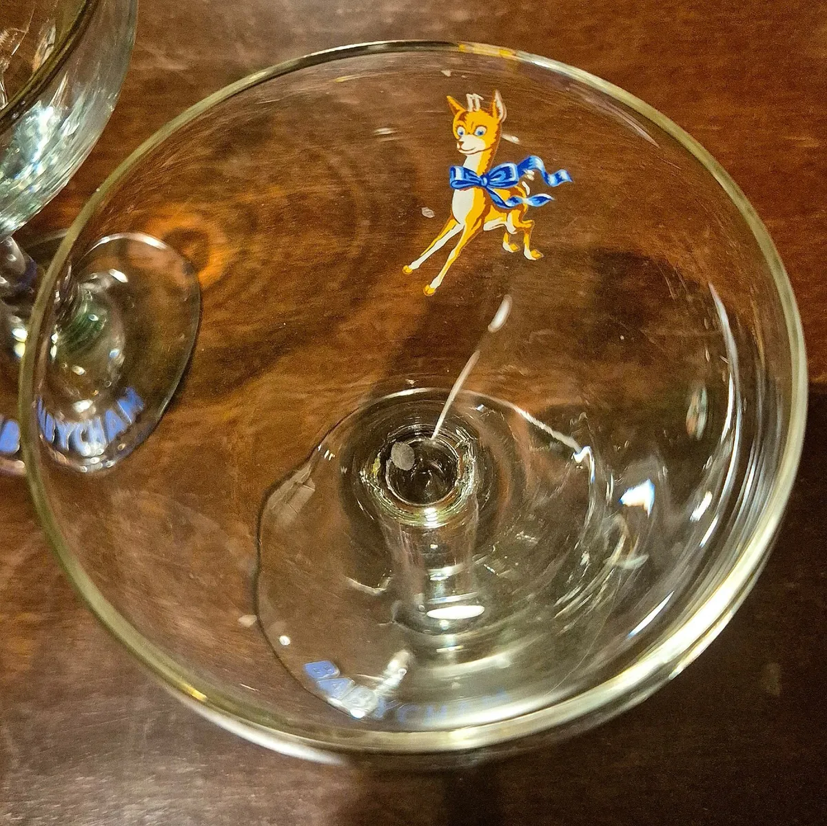 Babycham Glasses - Image 1
