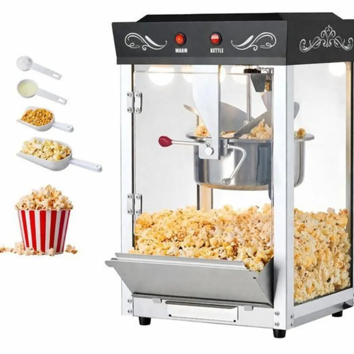 Commercial popcorn machine - Image 1