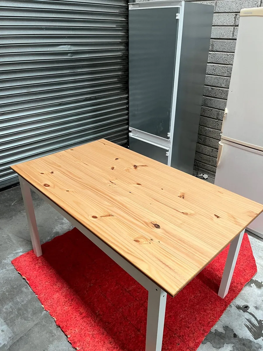 DINING TABLES X 4 NO CHAIRS - Image 2