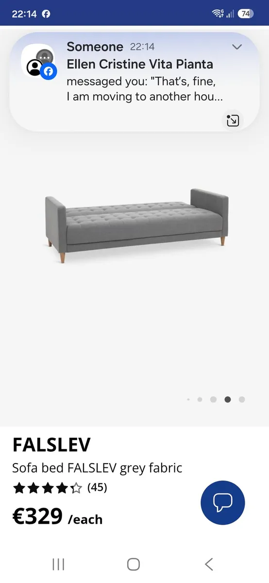 Sofa bed - Image 4