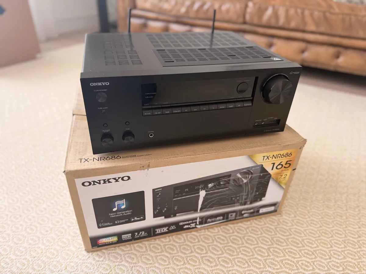 Onkyo TX-NR676E/7.2 AV Receiver - Image 1