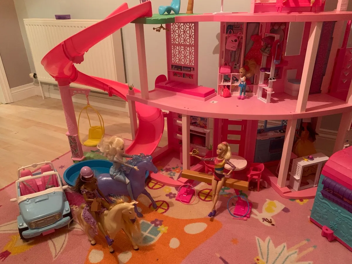 Barbie Dream House and Barbie Accessories - Image 3