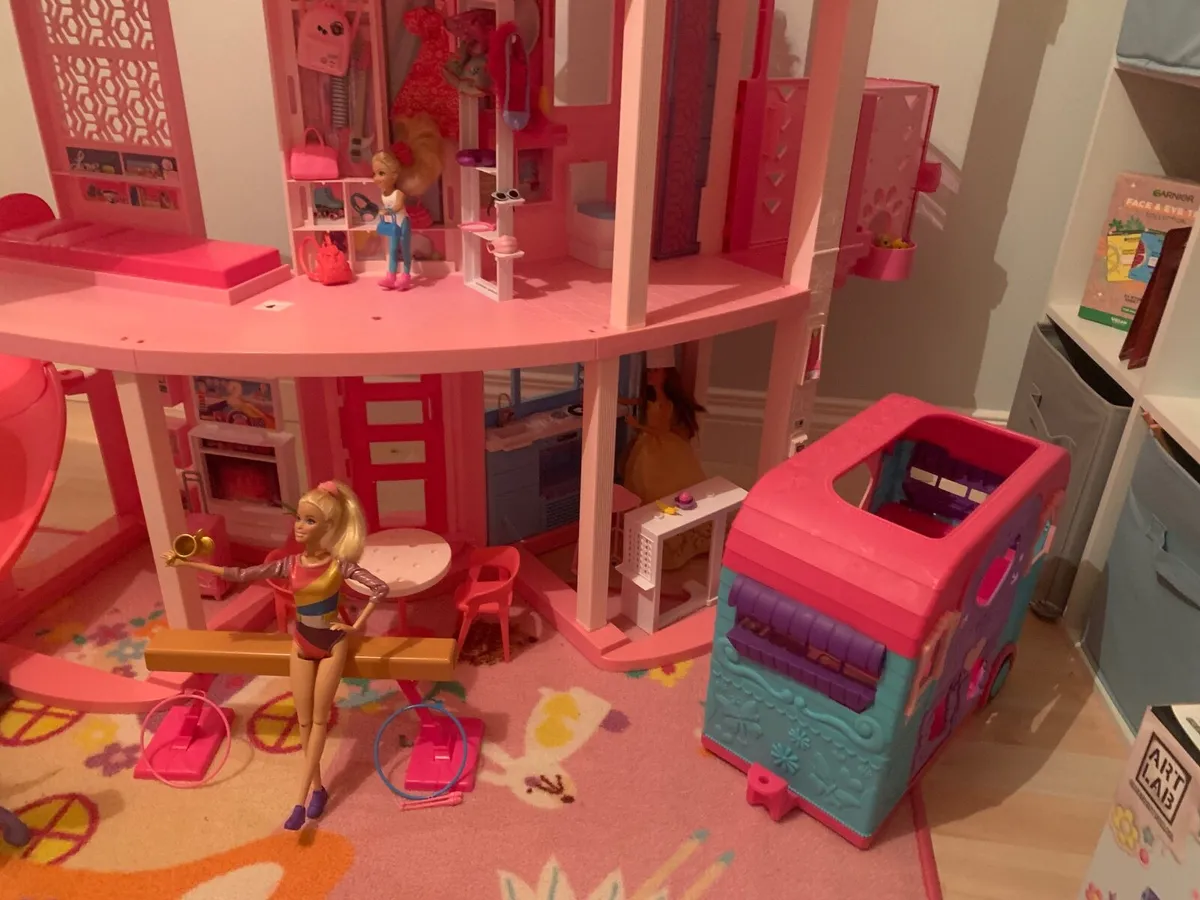 Barbie Dream House and Barbie Accessories - Image 2