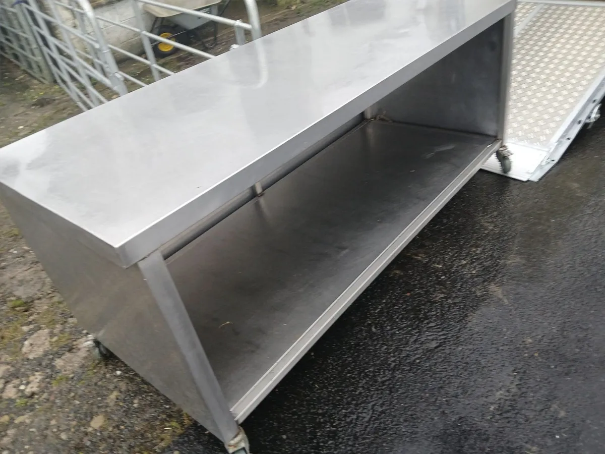 Staneless steel cabbinet  bakers table  delivered - Image 4