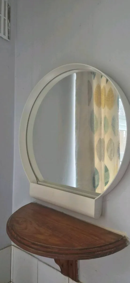 IKEA Round Wall Mirrors with Storage Shelf