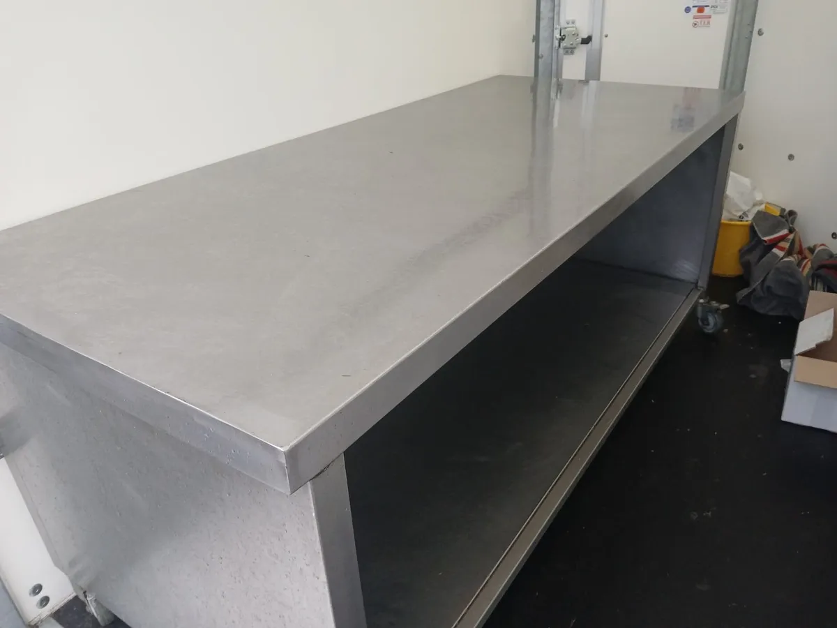 Staneless steel cabbinet  table delivered - Image 3