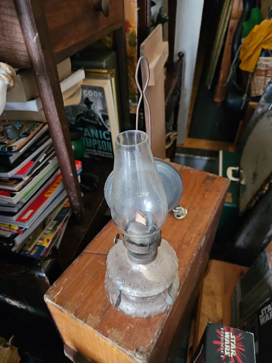 Vintage Oil Lamp - Image 1