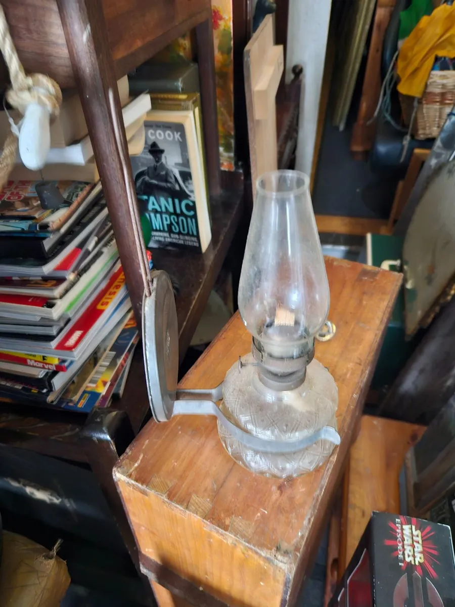 Vintage Oil Lamp - Image 2