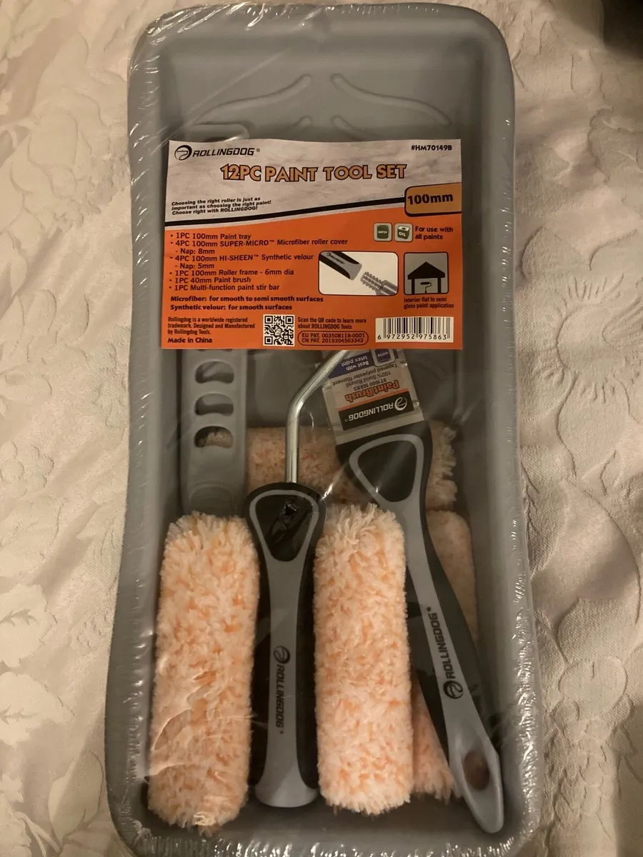 12 Piece Paint tool set