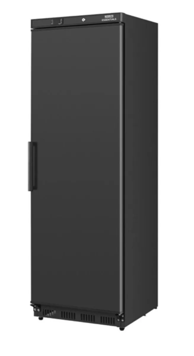 Nisbets Essentials Upright Fridge Black - 400Ltr - Image 2