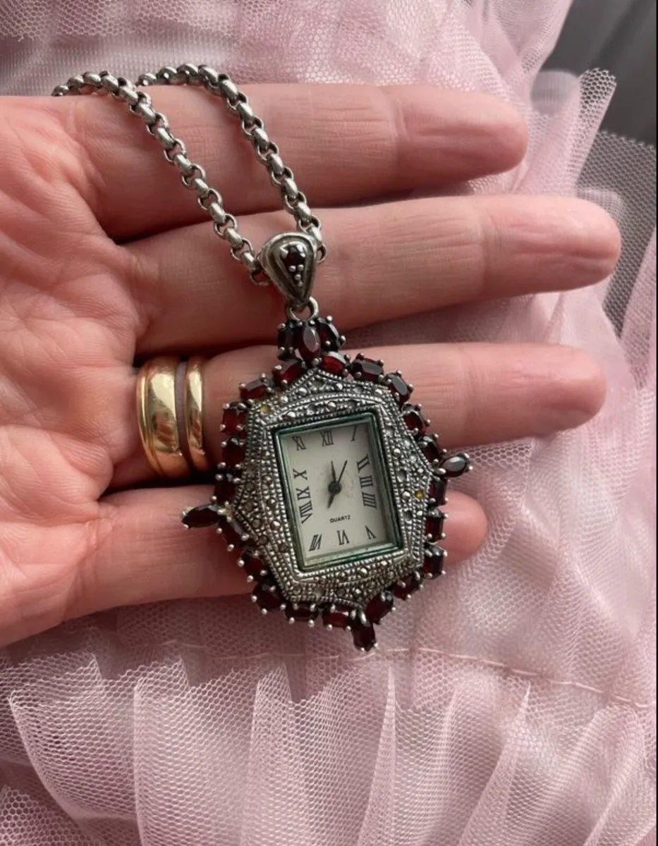 Vintage Sterling silver necklace - Image 4