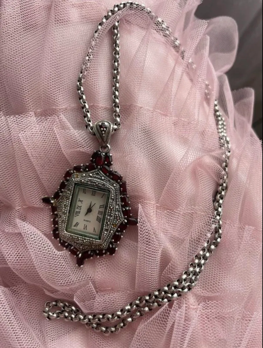 Vintage Sterling silver necklace - Image 2