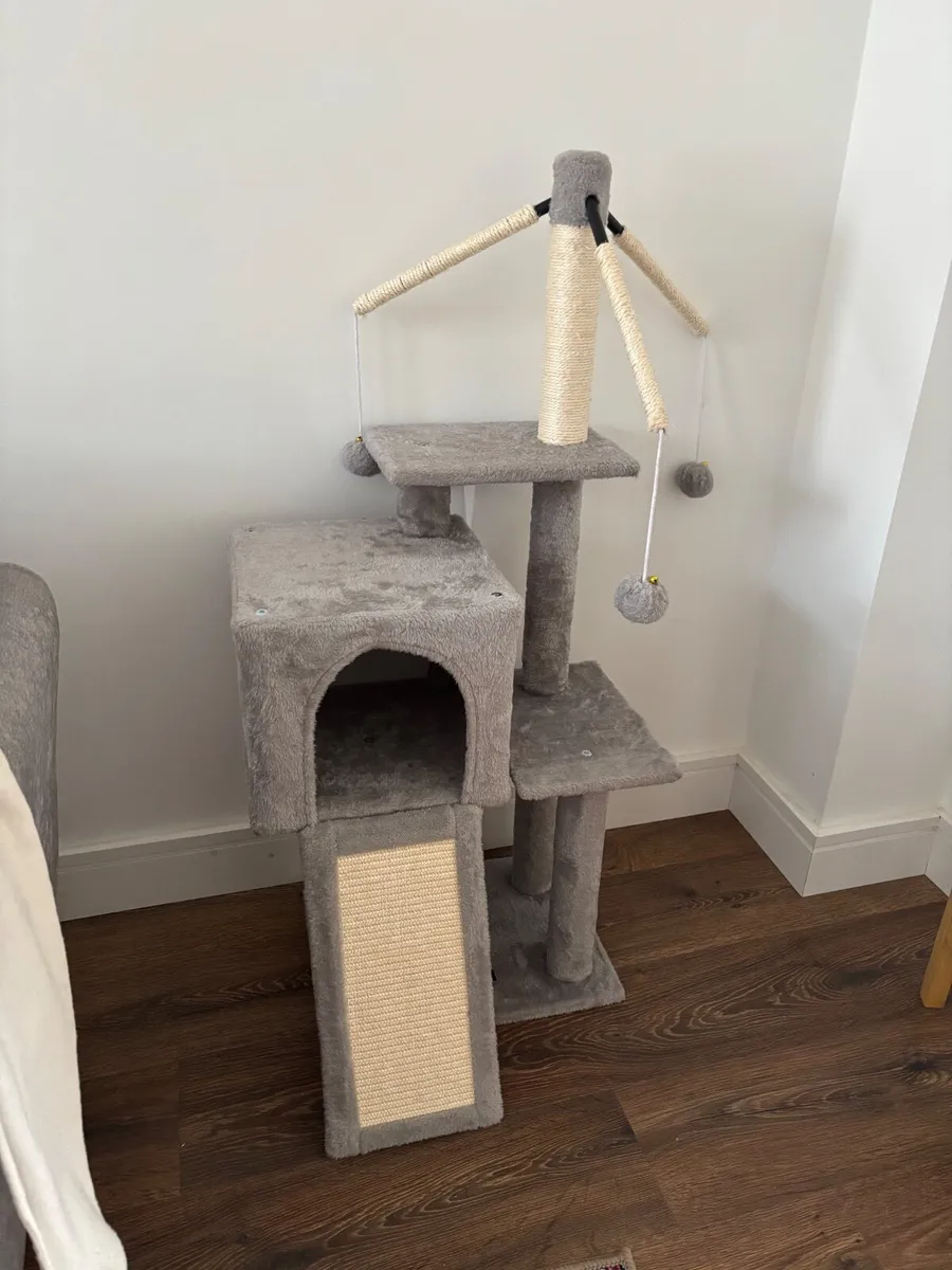 Cat tree tower scratching post - Image 3