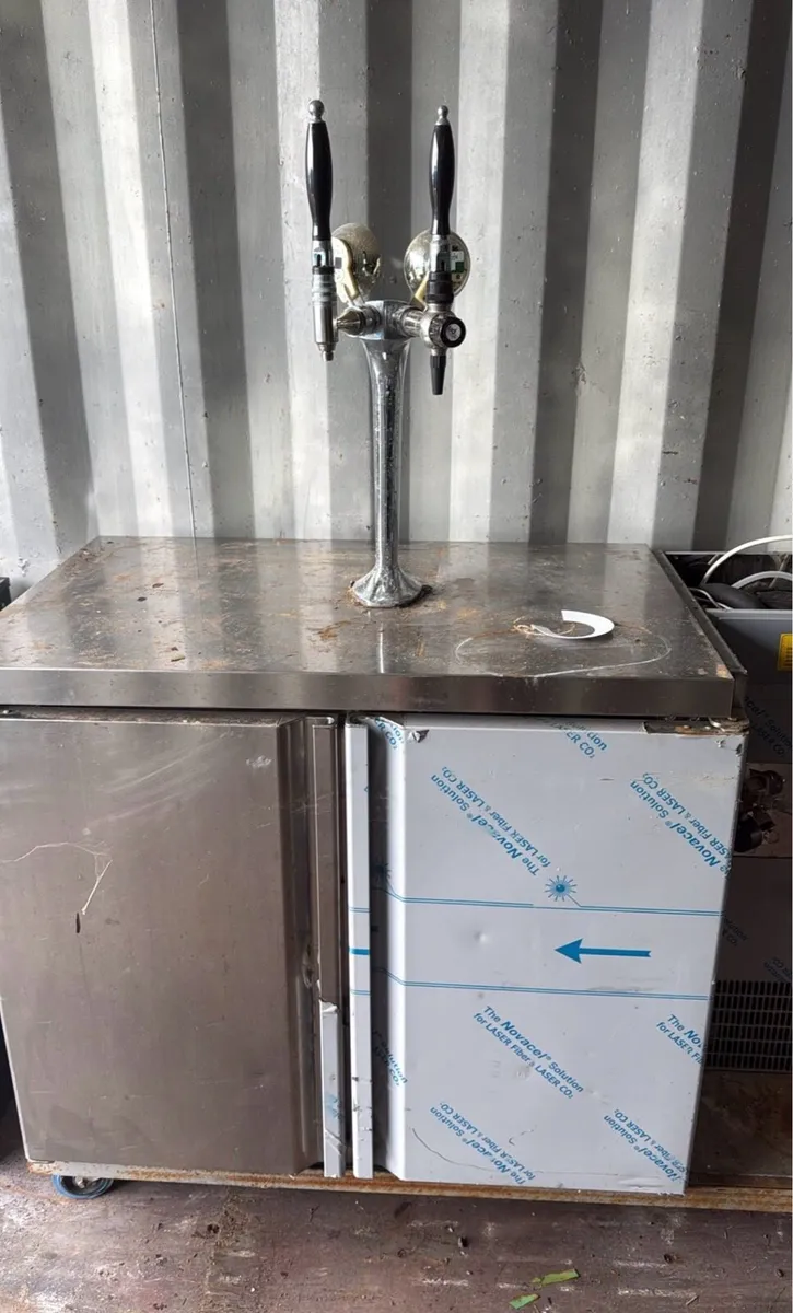 Two Door Portable Beer Bar - Image 1