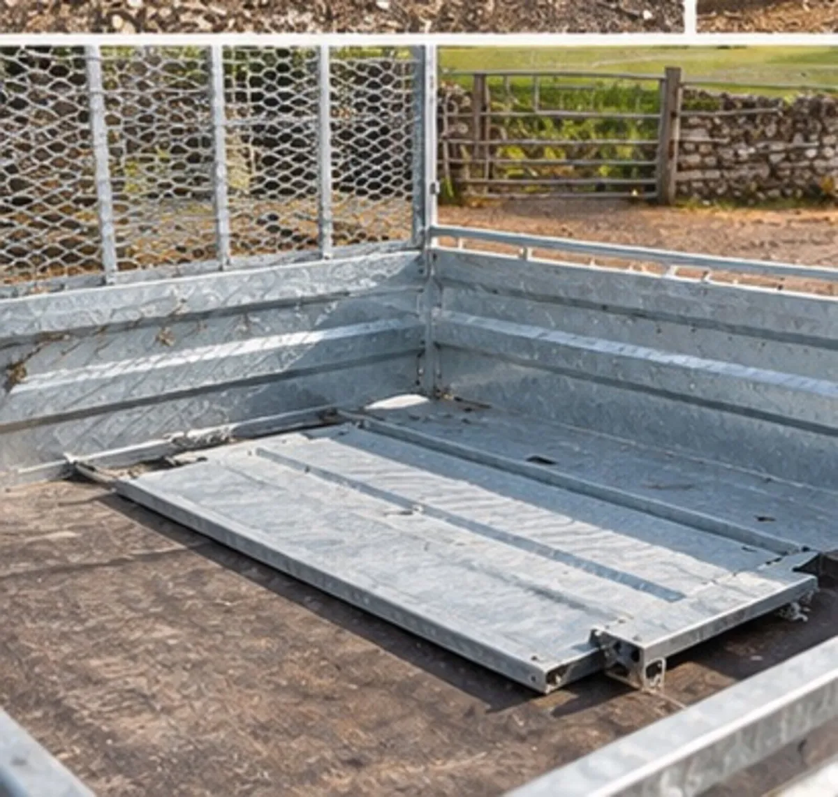 2025 lidre 7”2 ft x4”2 ft single axle mesh trailer - Image 2