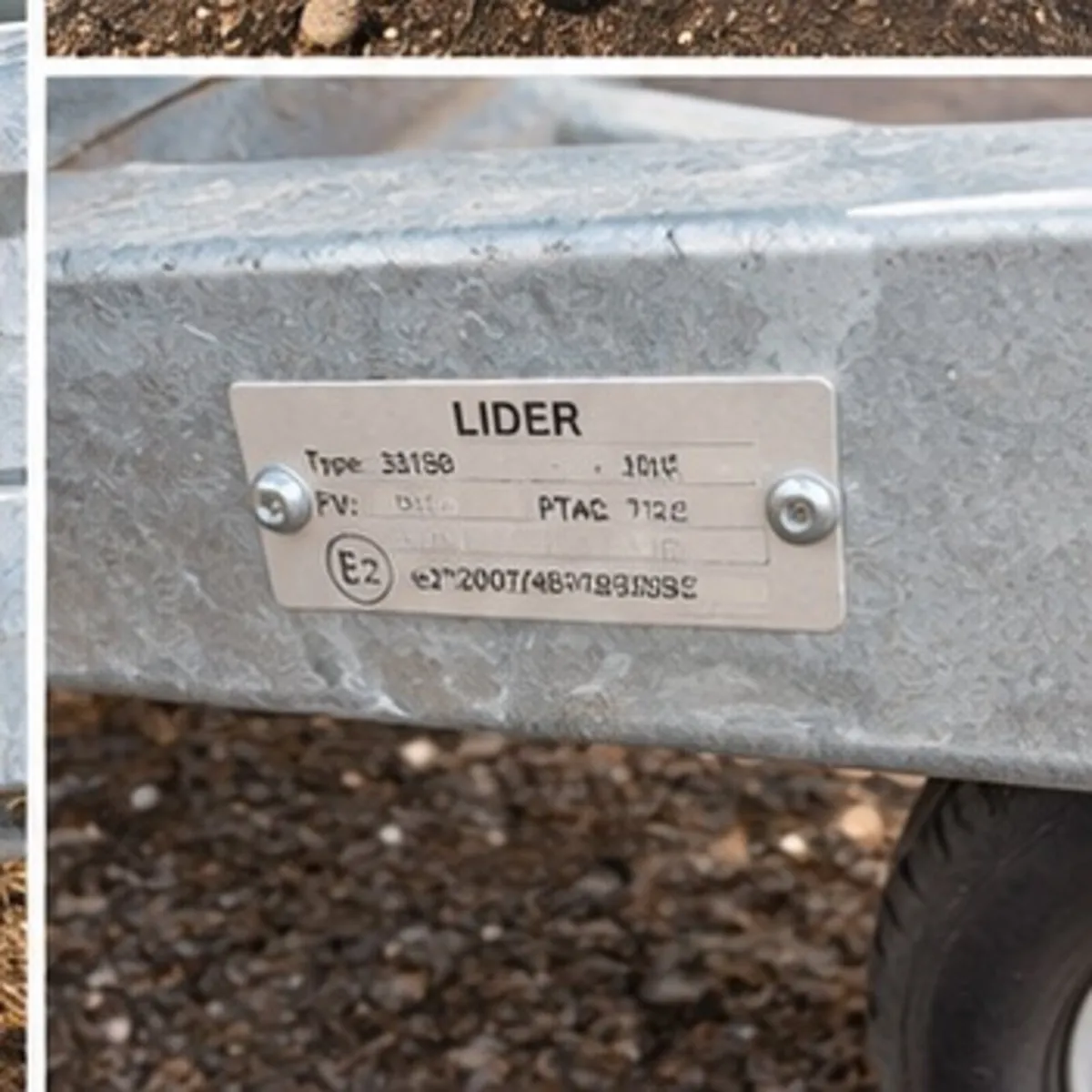 2025 lidre 7”2 ft x4”2 ft single axle mesh trailer - Image 3