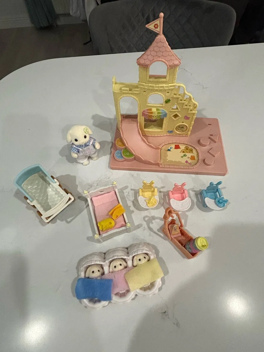 Sylvanian family playground and nursery
