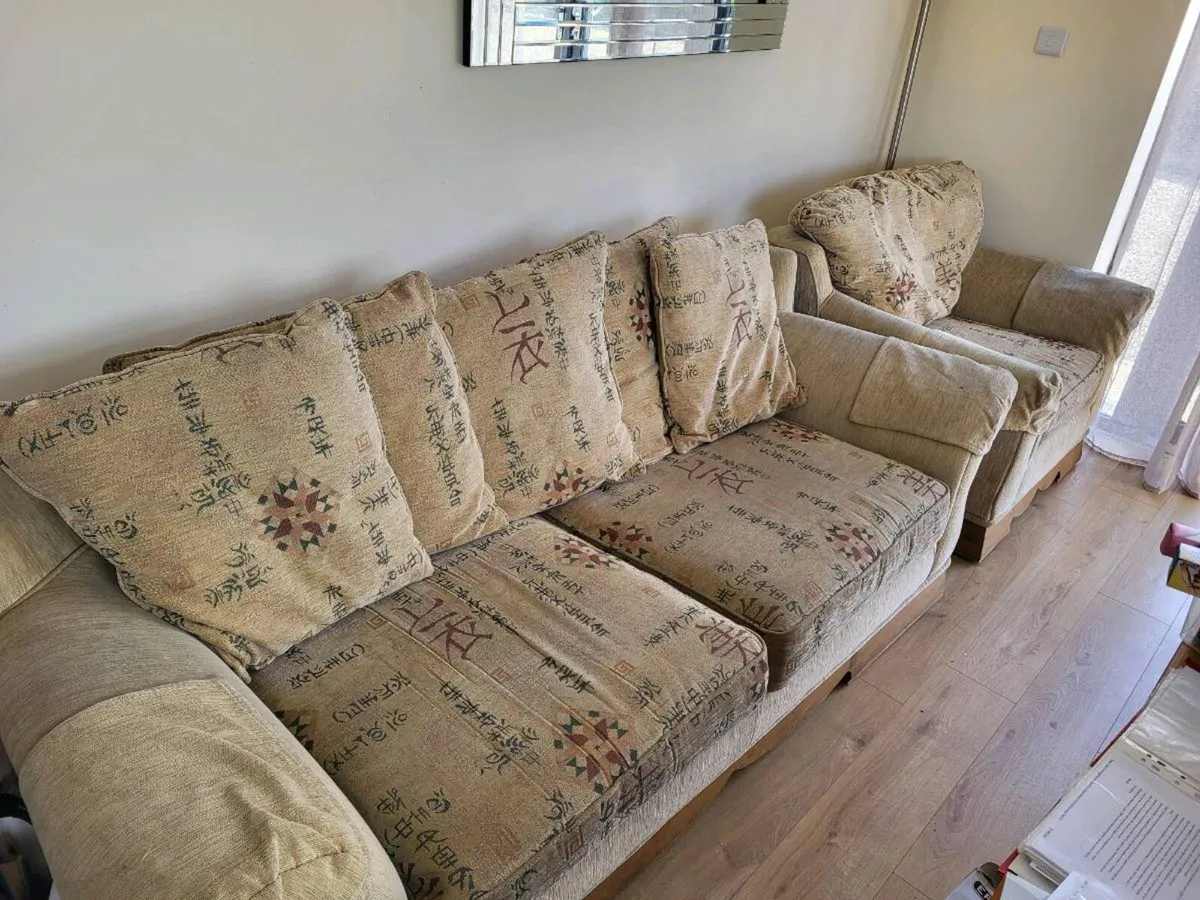 3, 2, 1 Couch Set – Very Comfortable Family Sofa - Image 1