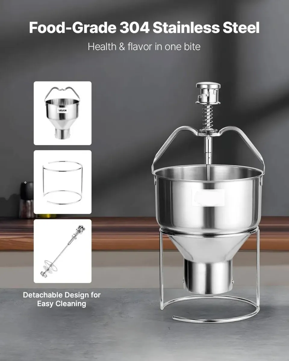 2.4L  Doughnut Making Machine Stainless Steel - Image 3