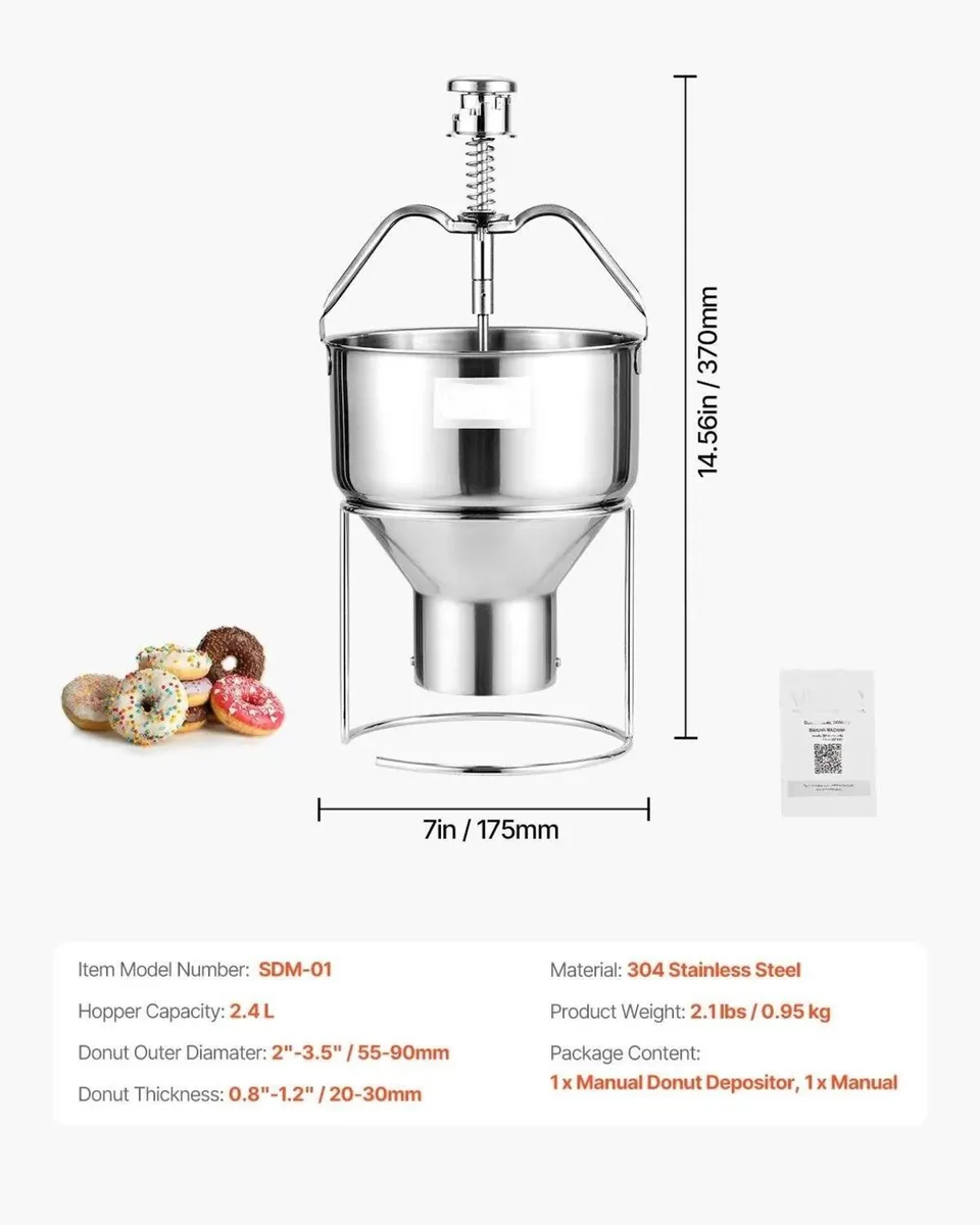 2.4L Doughnut  Machine  With Stand For Bakery - Image 1