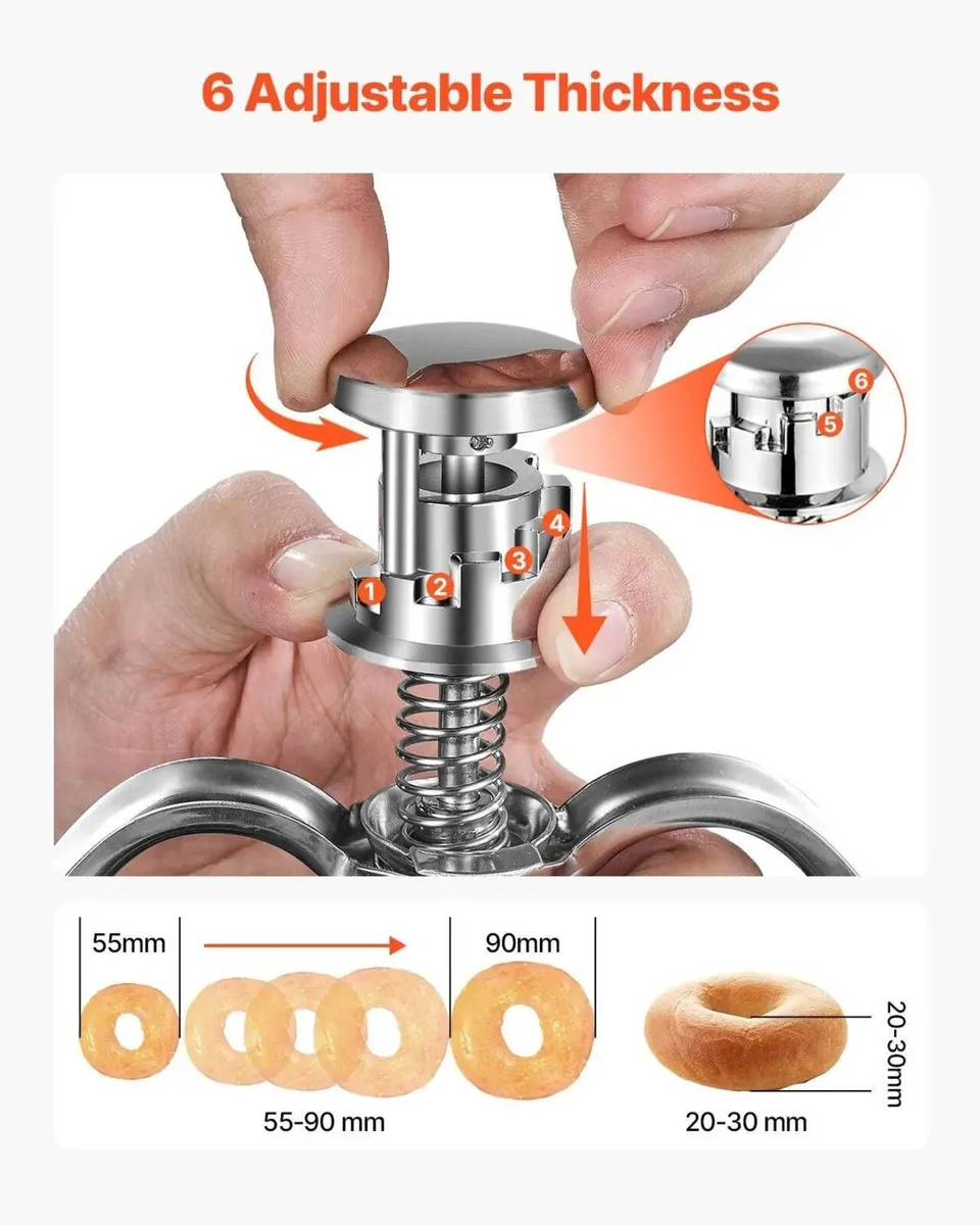 2.4L Doughnut  Machine  With Stand For Bakery - Image 3