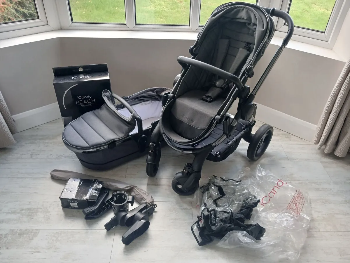 I candy peach 7 travel system